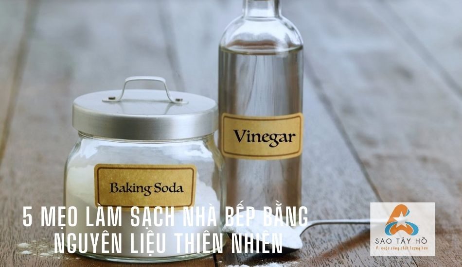 Mẹo làm sạch nhà bếp