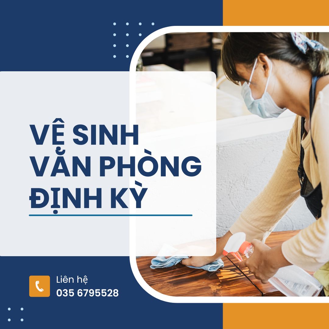 Vệ sinh văn phòng định kỳ