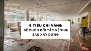 vệ sinh sau xây dựng