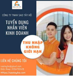 Tuyển nhân viên kinh doanh