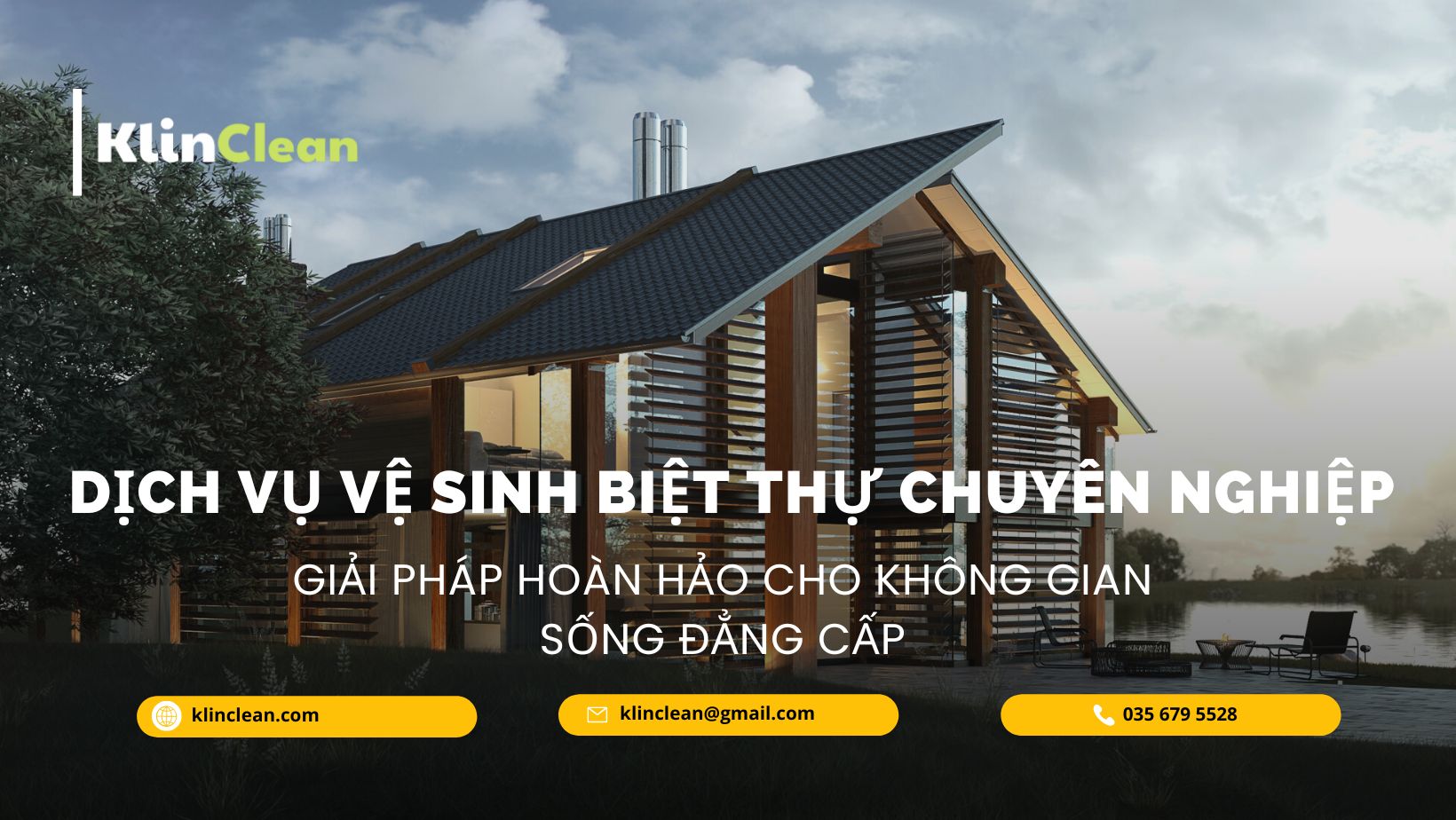 Vệ sinh biệt thự
