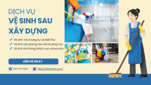 vệ sinh sau xây dựng