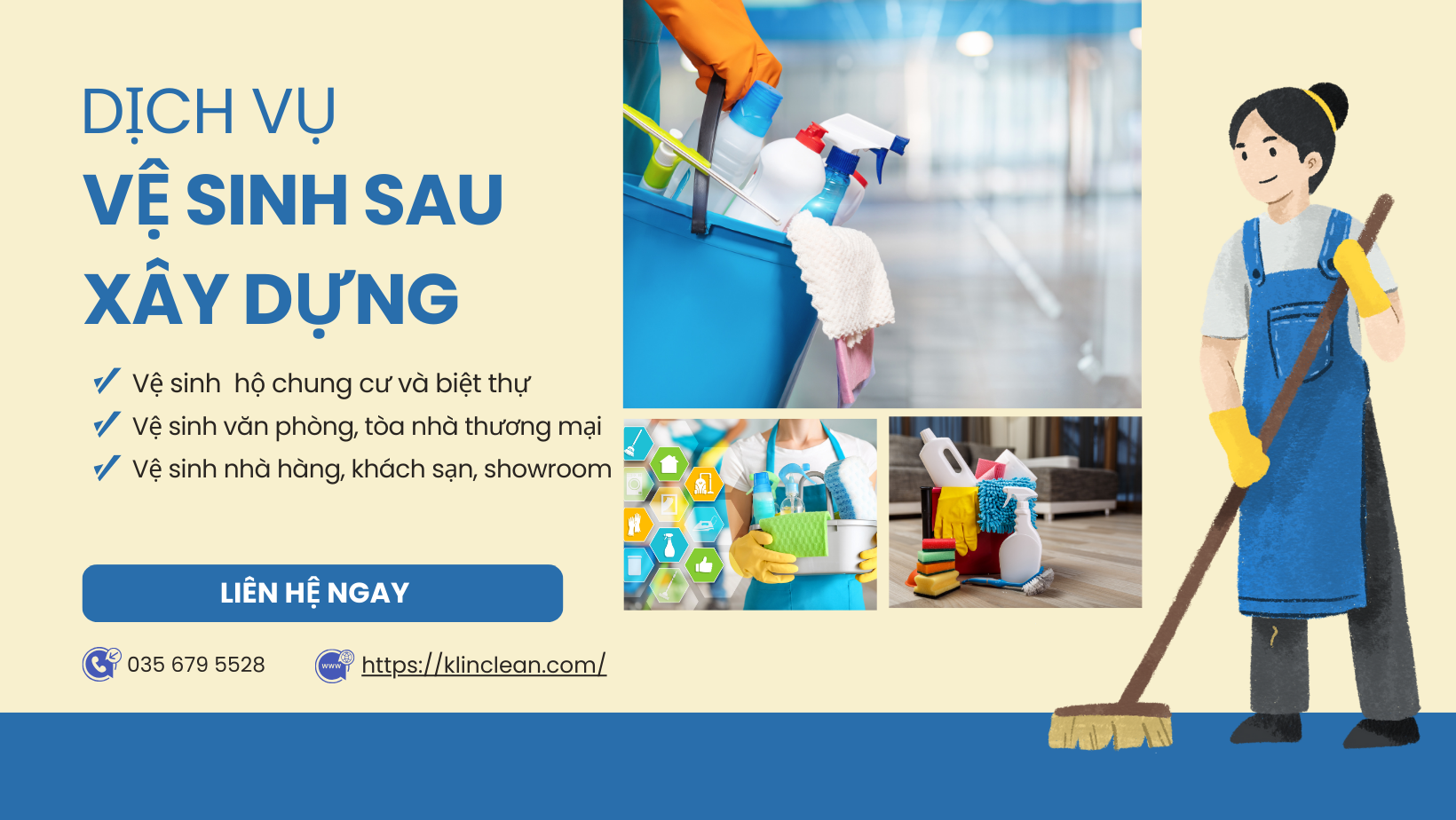 vệ sinh sau xây dựng