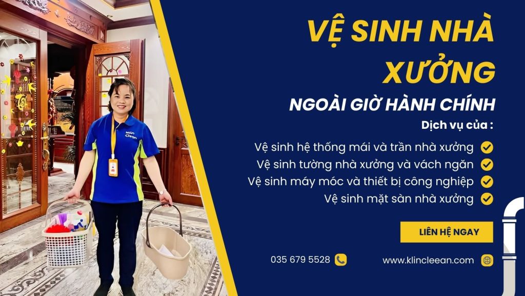 vệ sinh nhà xưởng