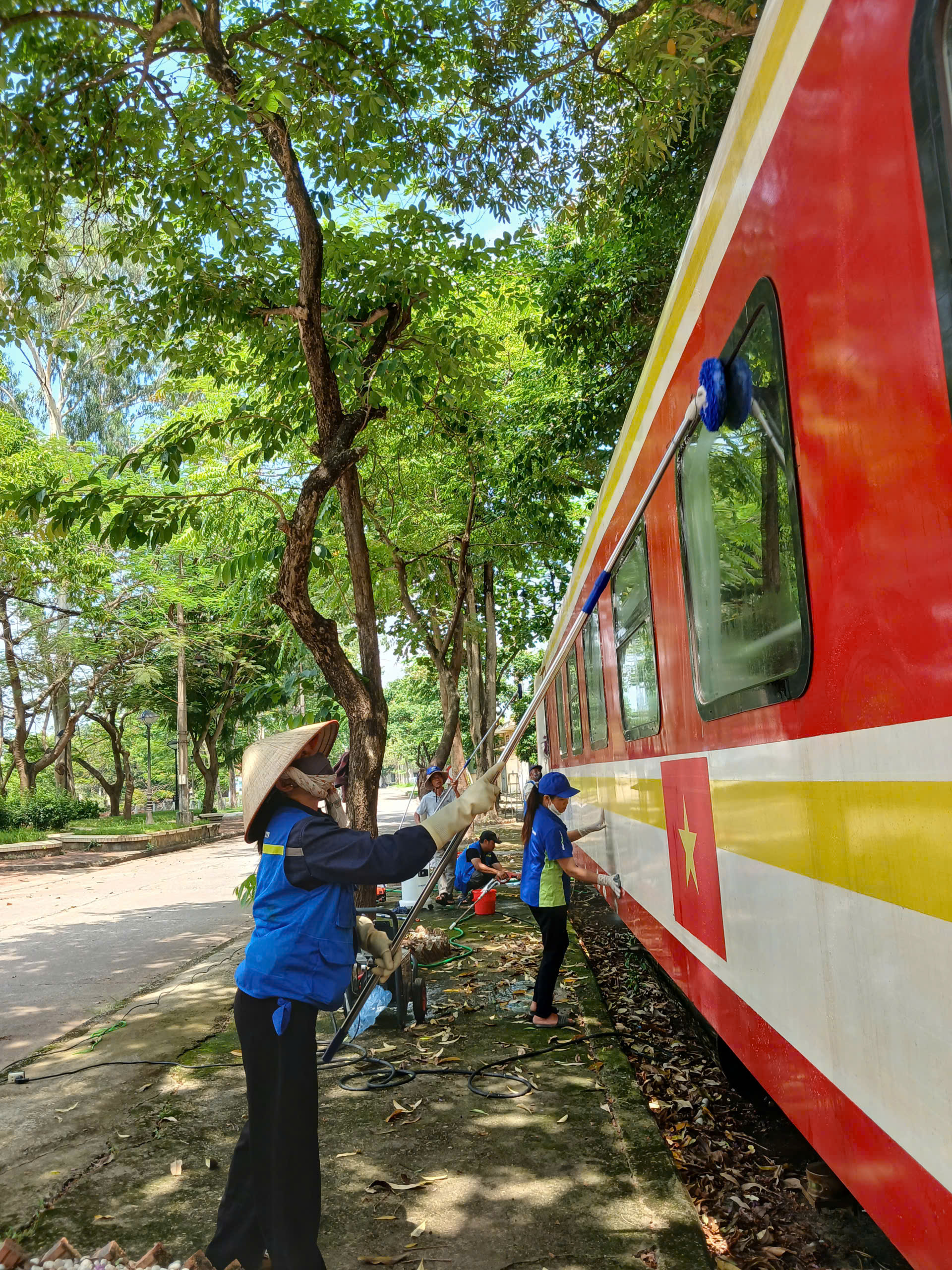 vệ sinh tàu
